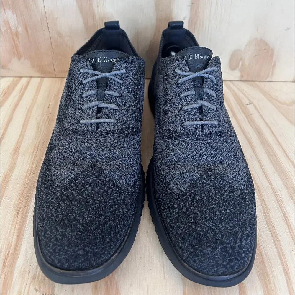 Cole Haan - 2.ZeroGrand Wingtip - Sneakers - Black/Gray - Men's - 14M - C27563